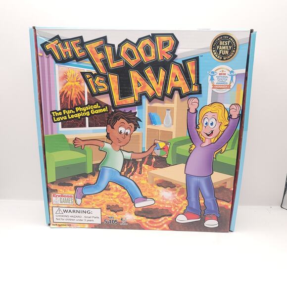 Endless Games The Floor is Lava Board Game - Picture 1 of 7